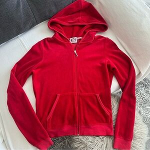 Vintage y2k❣️Juicy couture velour zip up